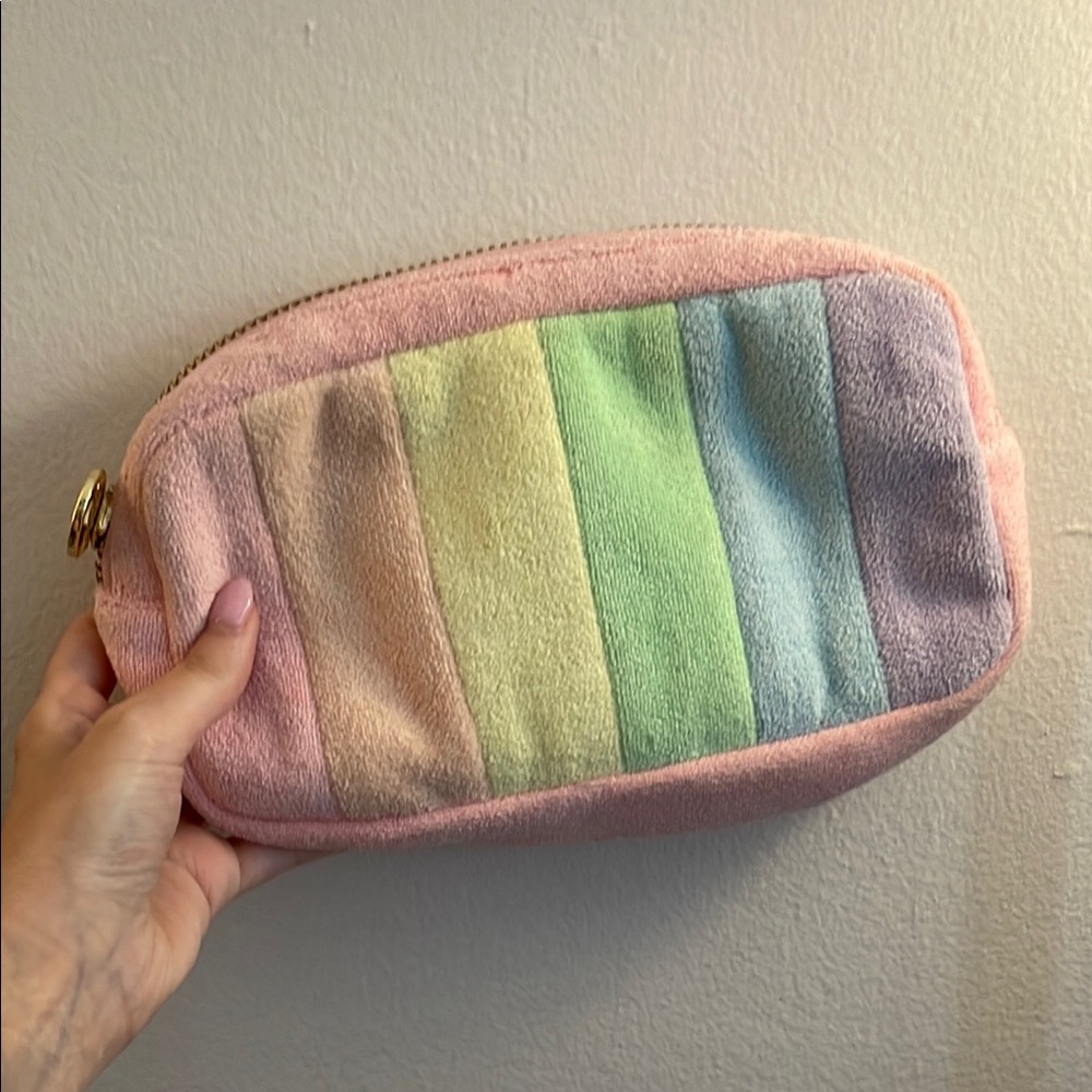 Stoney clover lane Pastel Rainbow small pouch